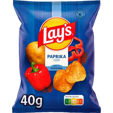 LAY S CHIPS PAPRIKA 40GR